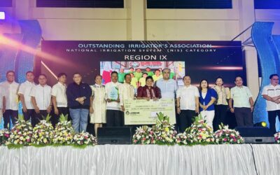 Three Outstanding Region 9 Irrigators Associations Honored At NIA 61st Anniversary Culmination