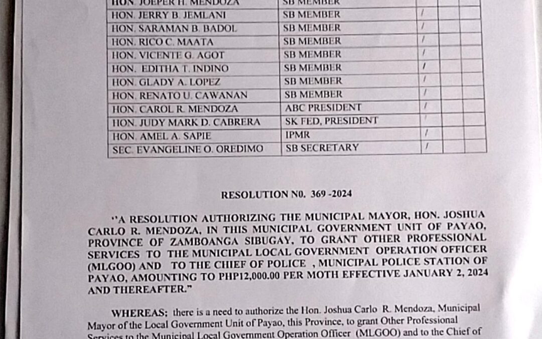 Resolution No. 369-2024